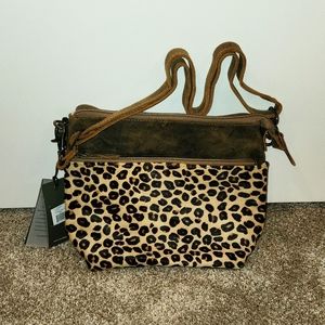 NWT Myra Bag, Leopard print